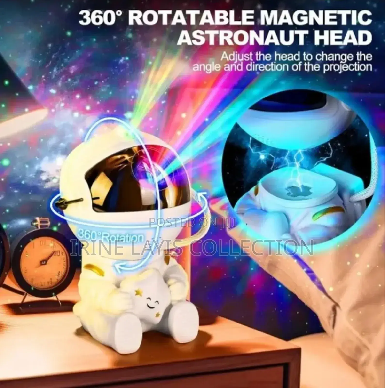 Astronaut Galaxy Star Projector Night Lights