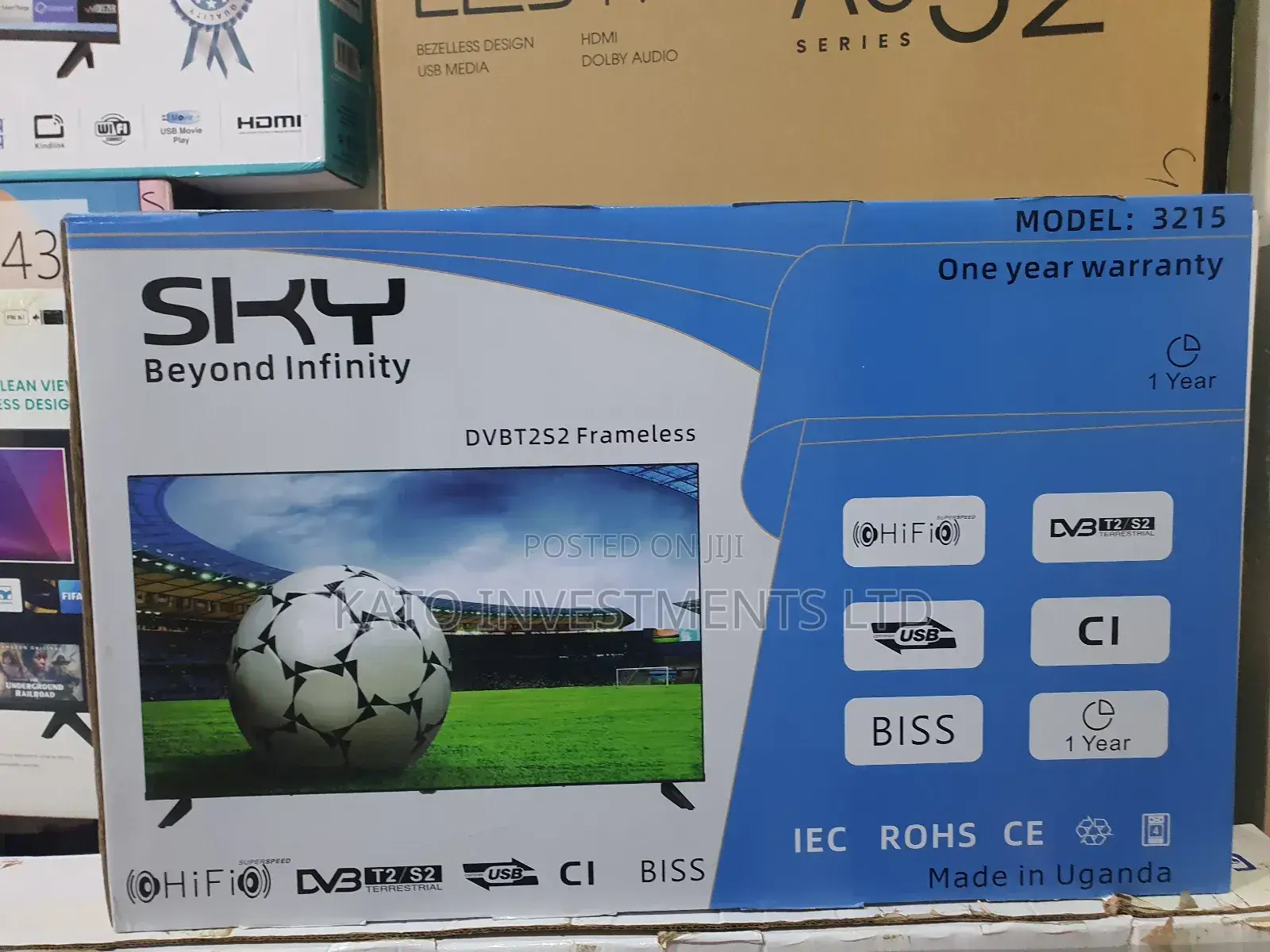 Sky 32 Frameless Digital Tv 3215