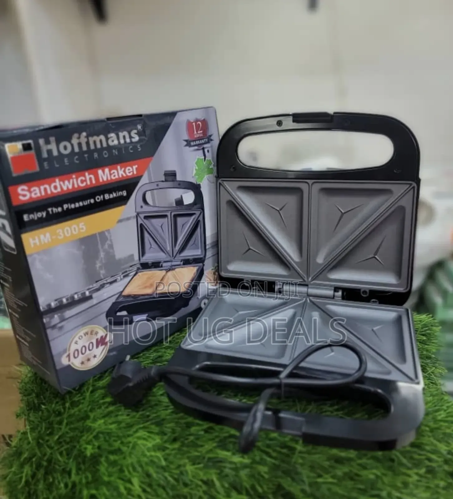Hoffmans Sandwich Maker 2 Slices