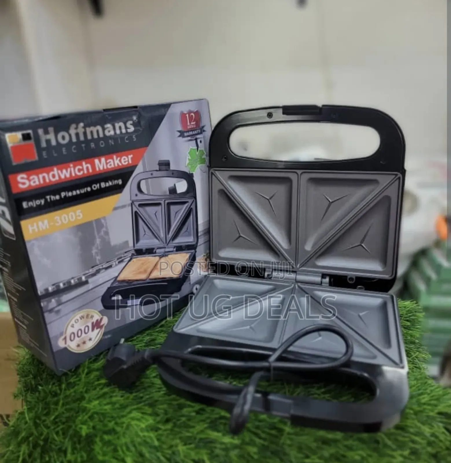 Hoffmans Sandwich Maker 2 Slices