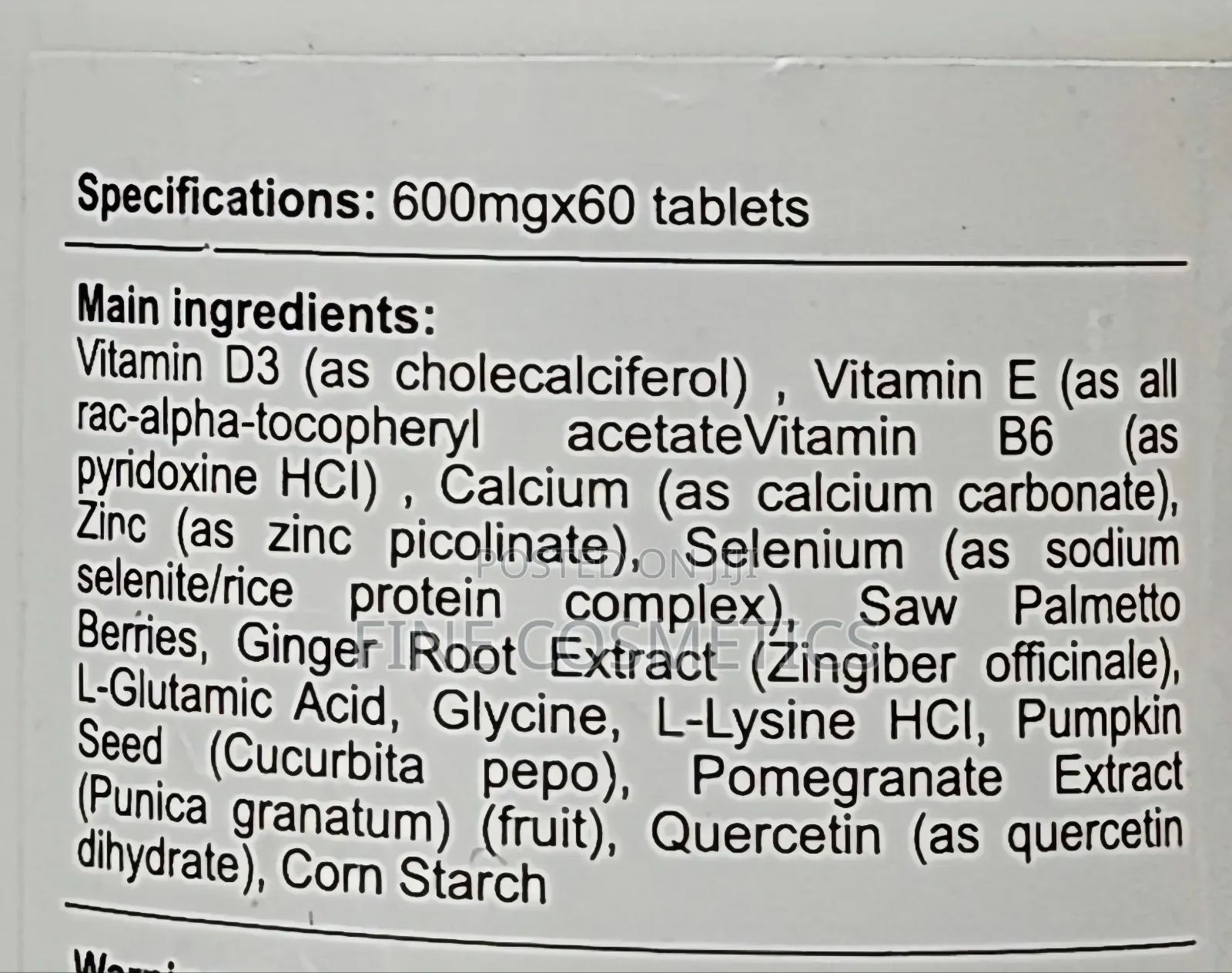 Prostate Tablets, Men's Healthy Enlarged Prostate Relief Care Pills