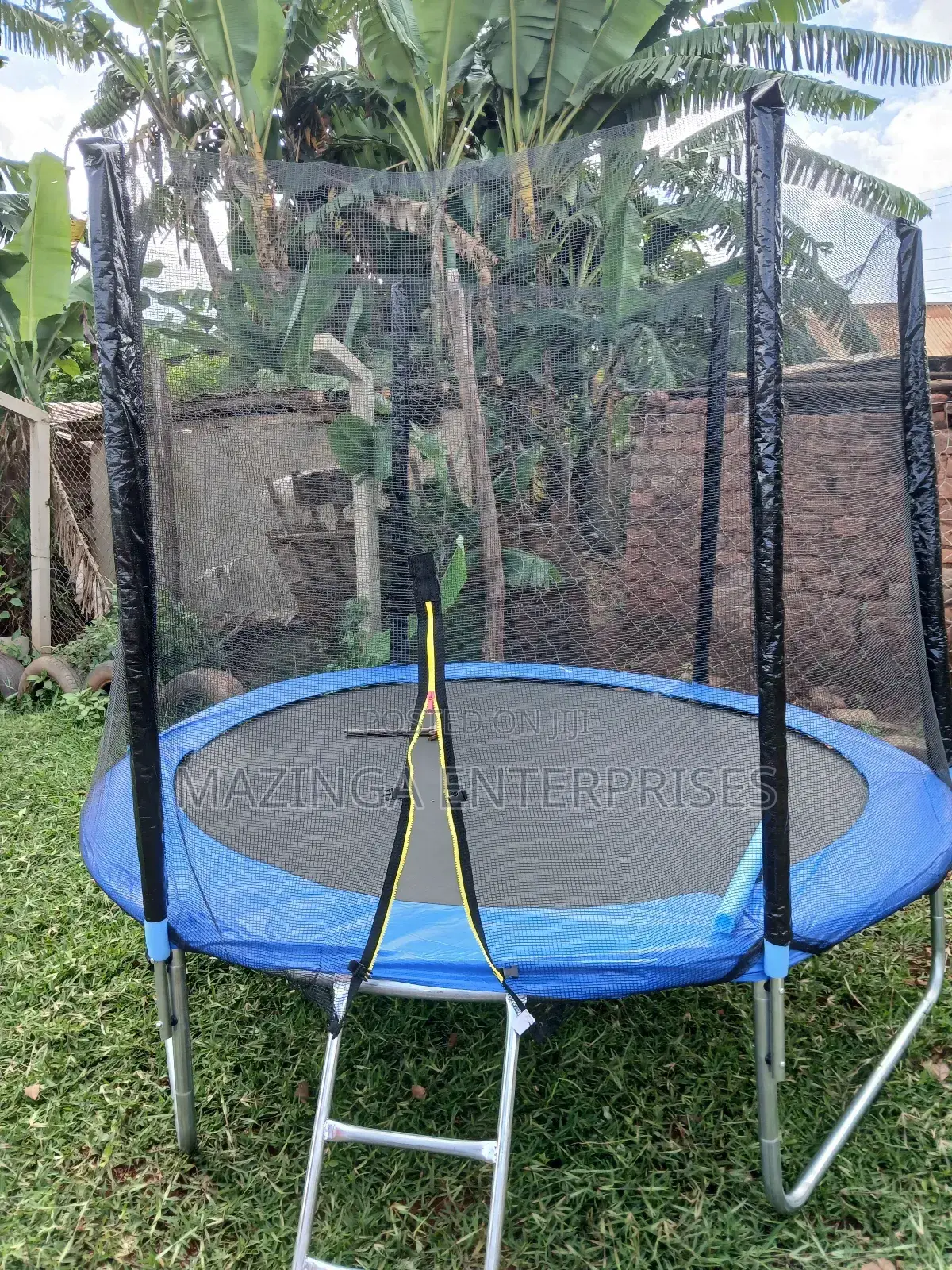8ft Kids Play Yard Jumping Bouncing Trampoline