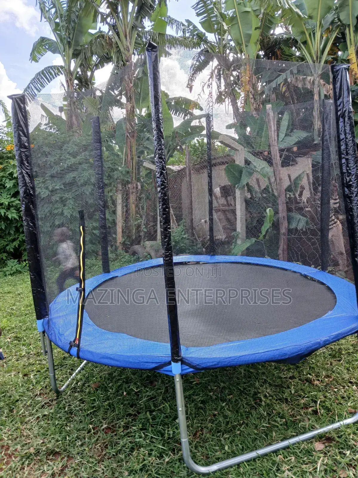 8ft Kids Play Yard Jumping Bouncing Trampoline