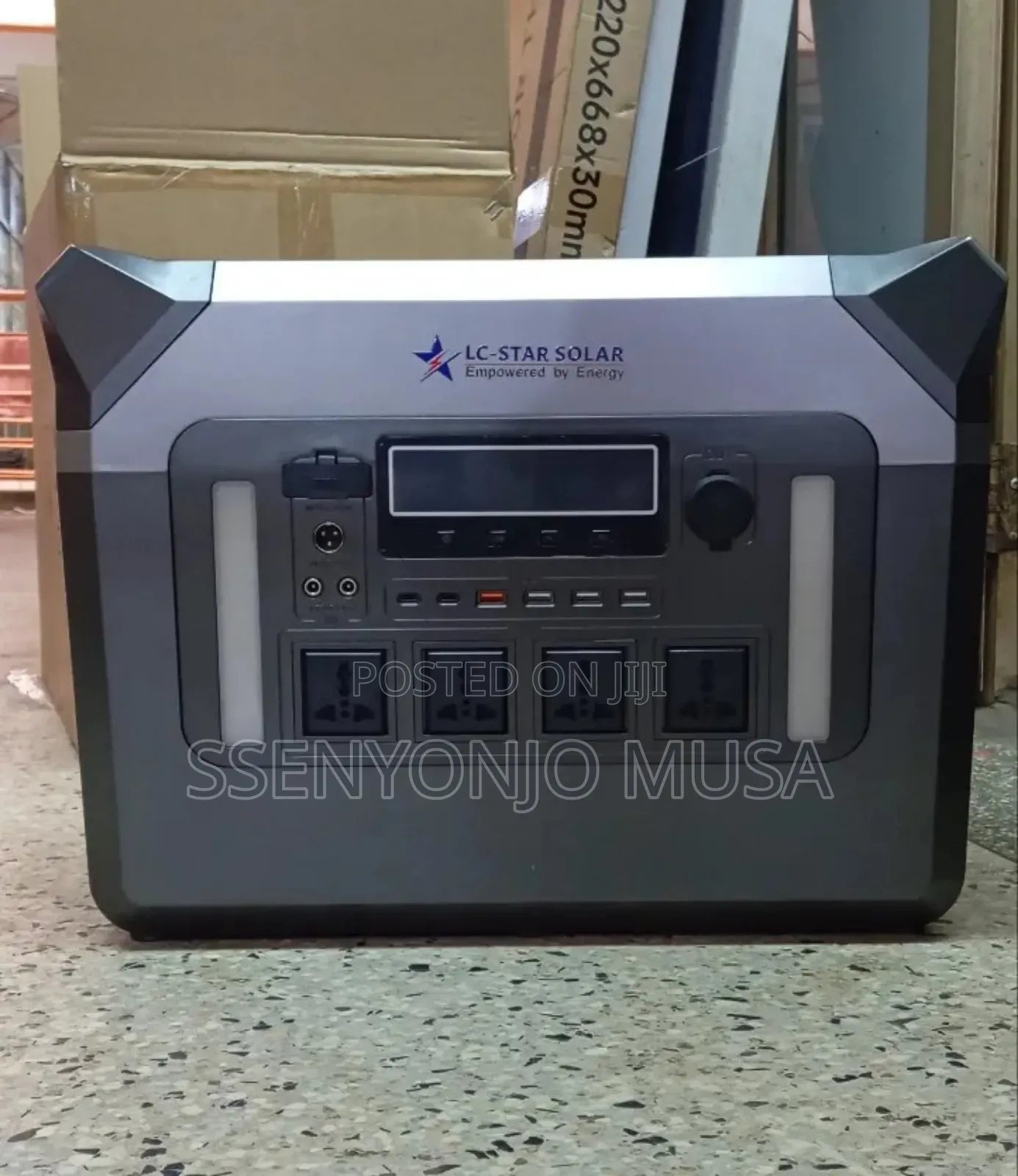 Portable Power Station 2000w Gh-2000-a-24v-a With Solar