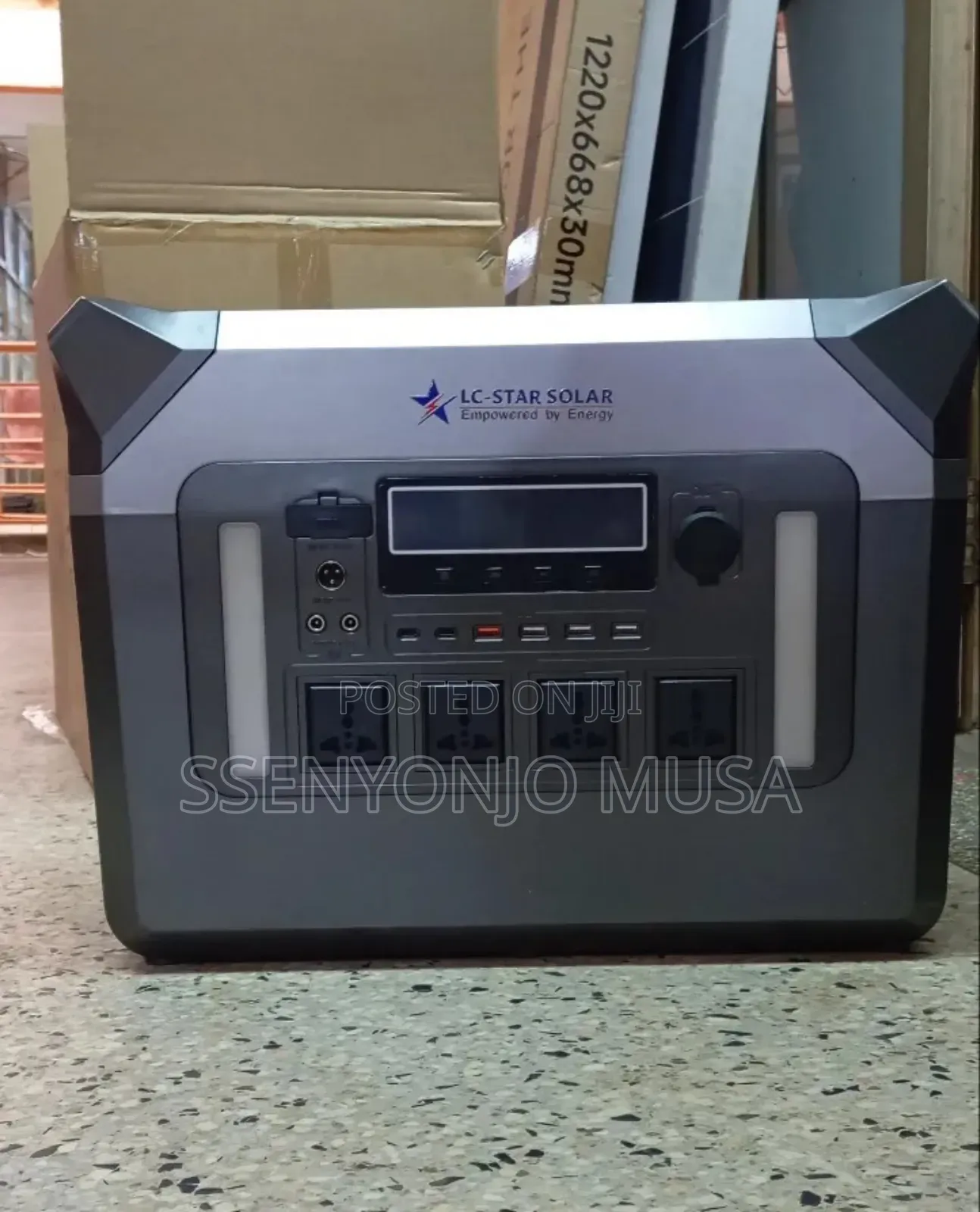 Portable Power Station 2000w Gh-2000-a-24v-a With Solar