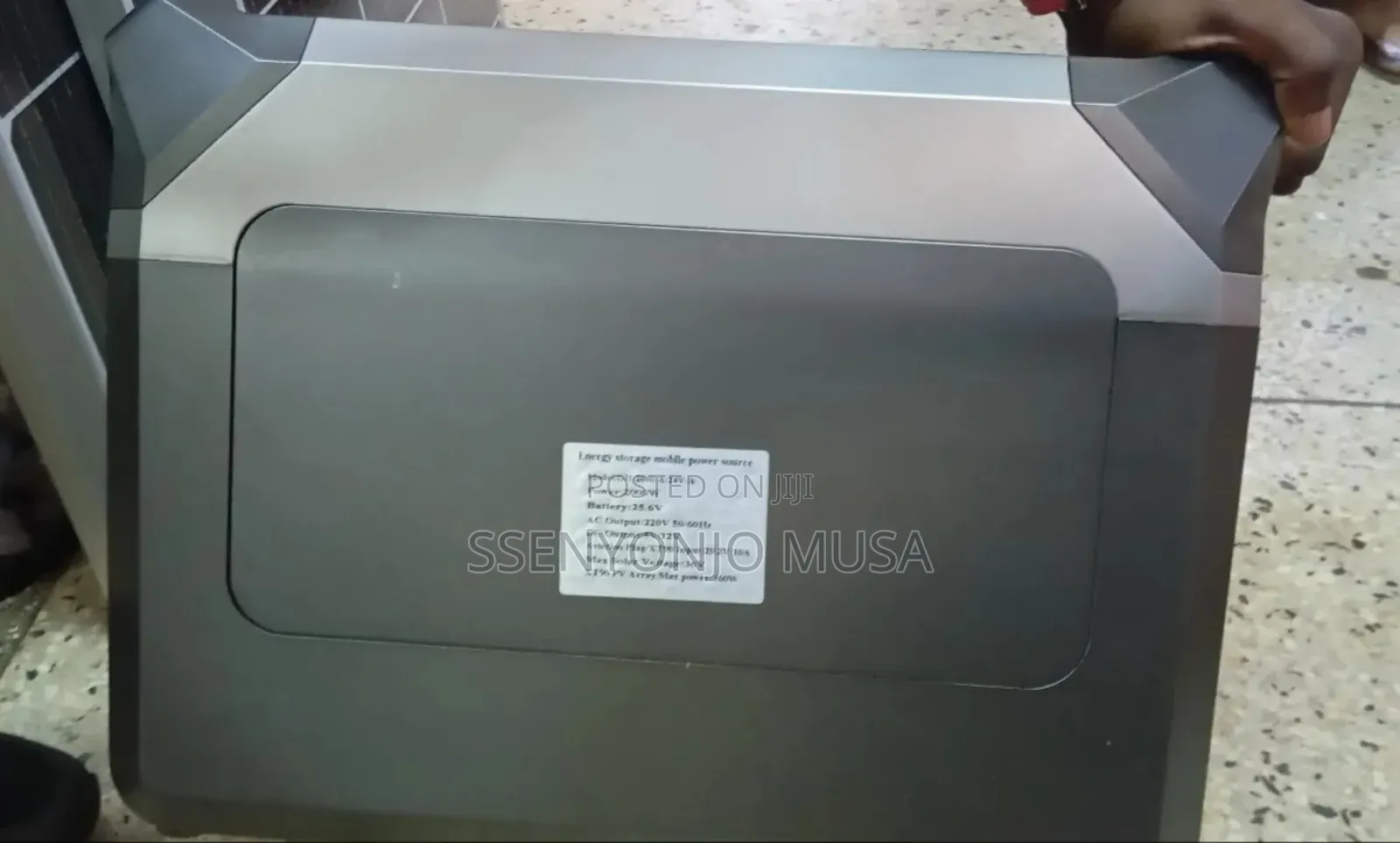 Portable Power Station 2000w Gh-2000-a-24v-a With Solar