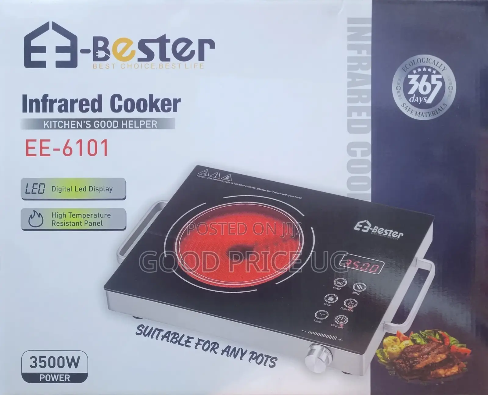 Bester Infrared Cooker Ee-6101 3500w
