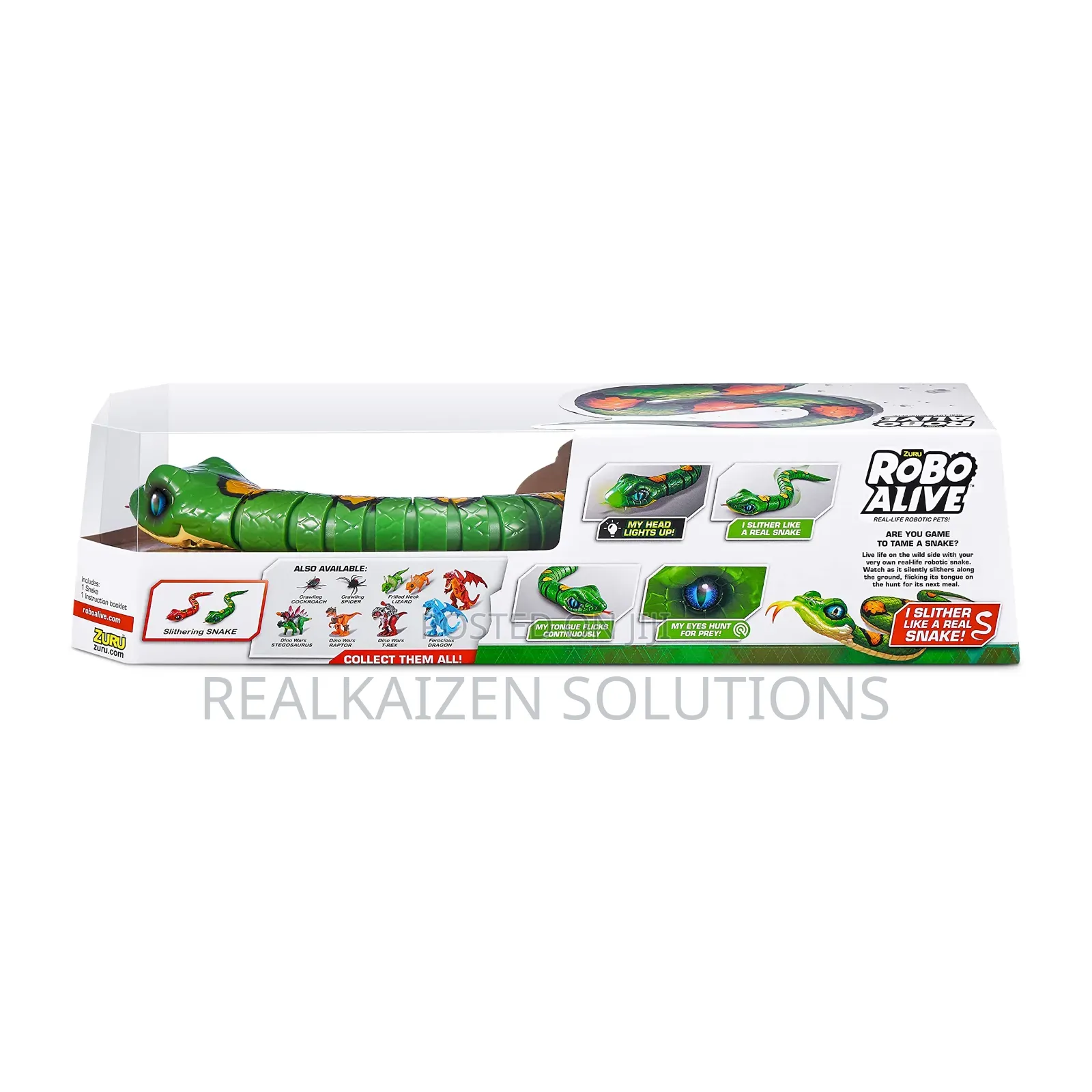Zuru Robo Alive Slithering Robotic Snake Children Toy