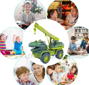 Children Dinosaur Crane Truck Car Toys