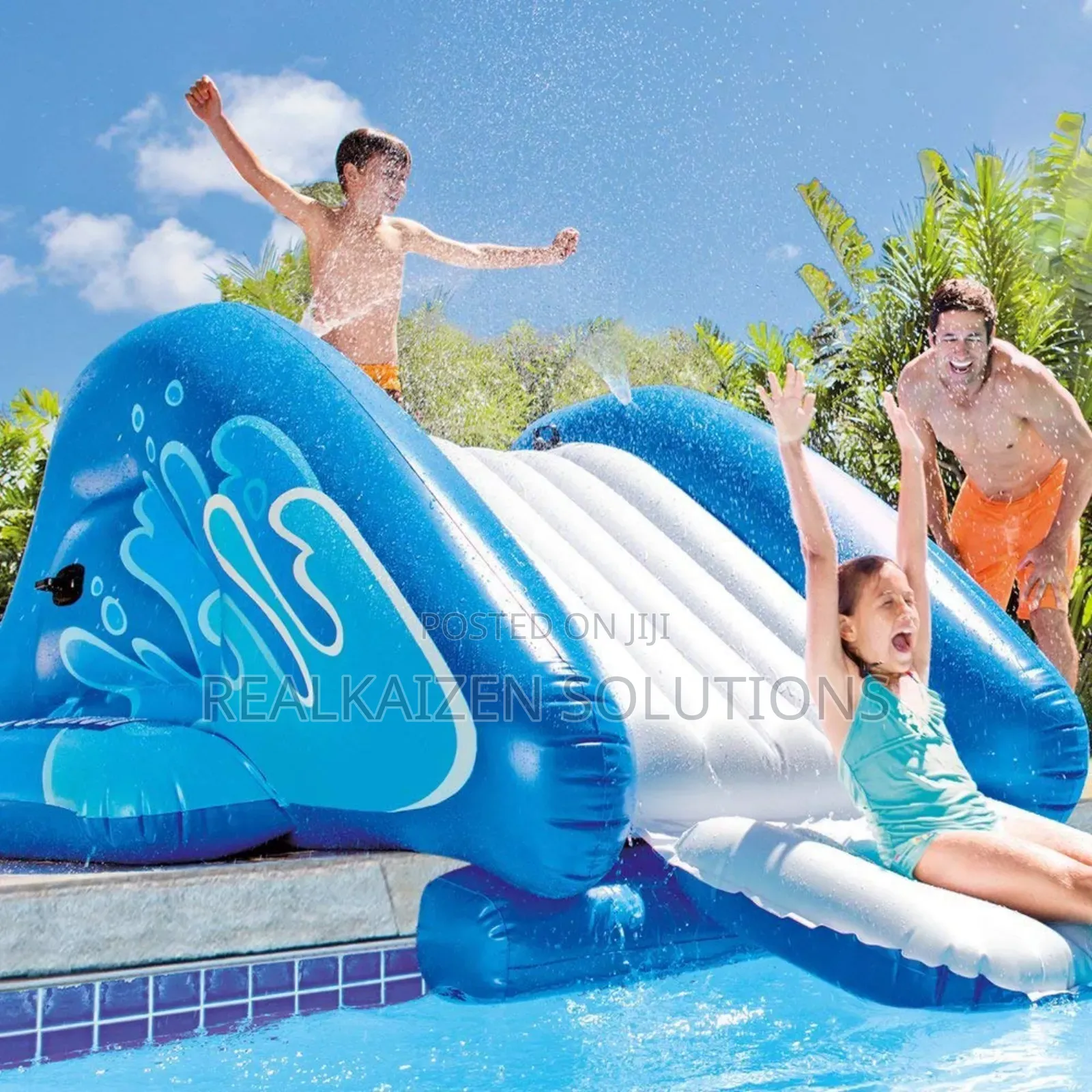Intex Cool Splash Fun Children Inflatable Water Slide
