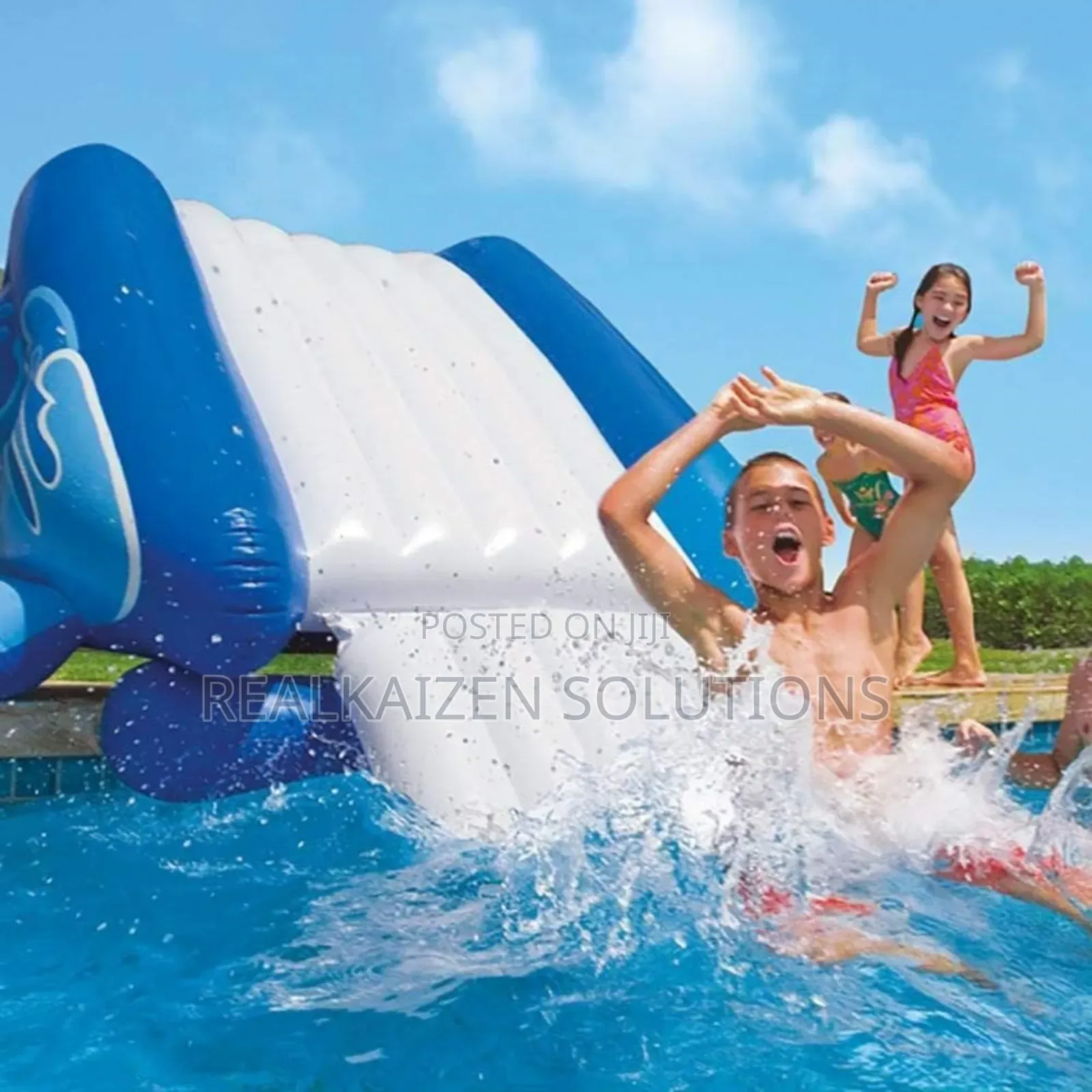 Intex Cool Splash Fun Children Inflatable Water Slide