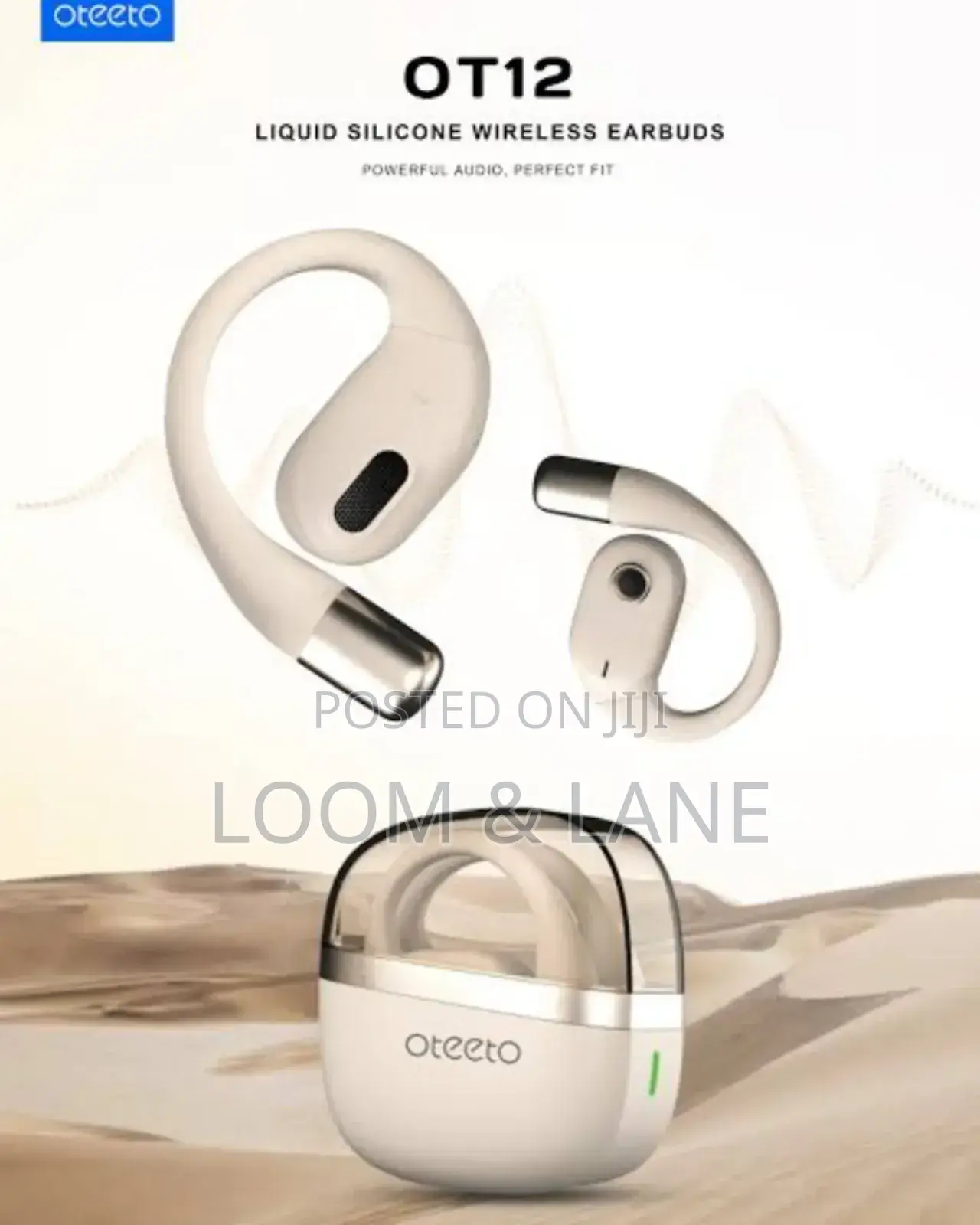 Oteeto Wireless Base Ear Clip Earphones