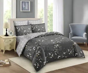 Photo - 5x6 4pcs Duvet Set 1bedsheet 2 Pillowcases- Multicolor