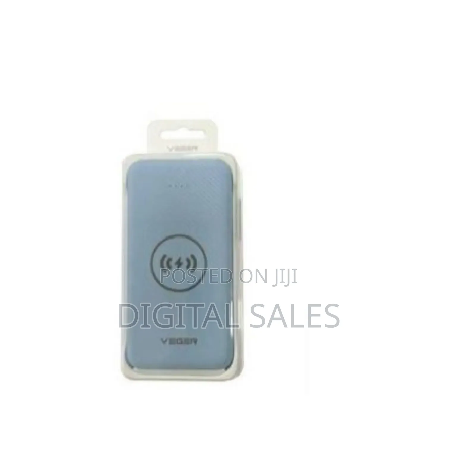 Veger Wireless Charger Power Bank/Wireles Blue.