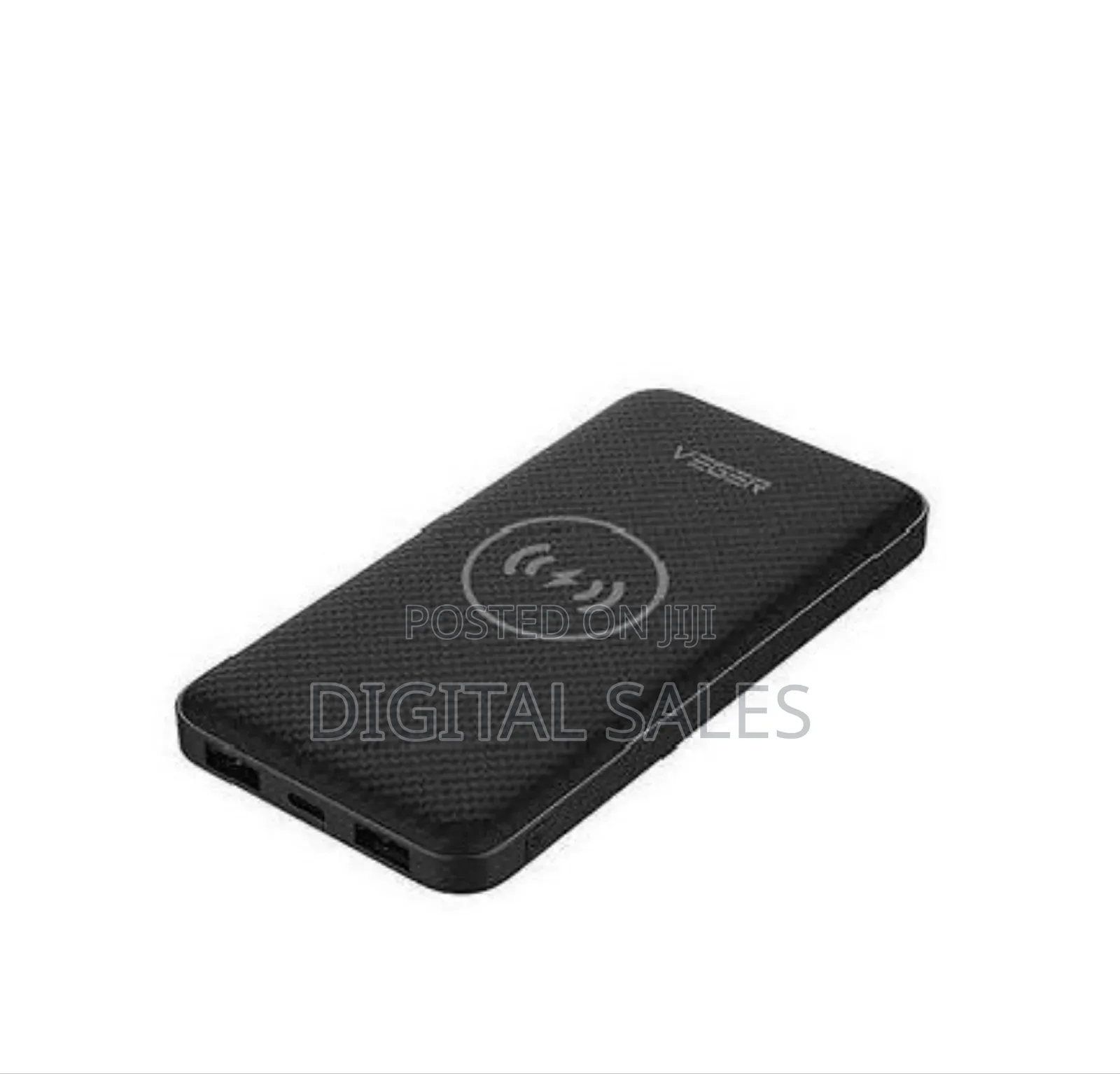 Veger Wireless Charger Power Bank/Wireles.Black