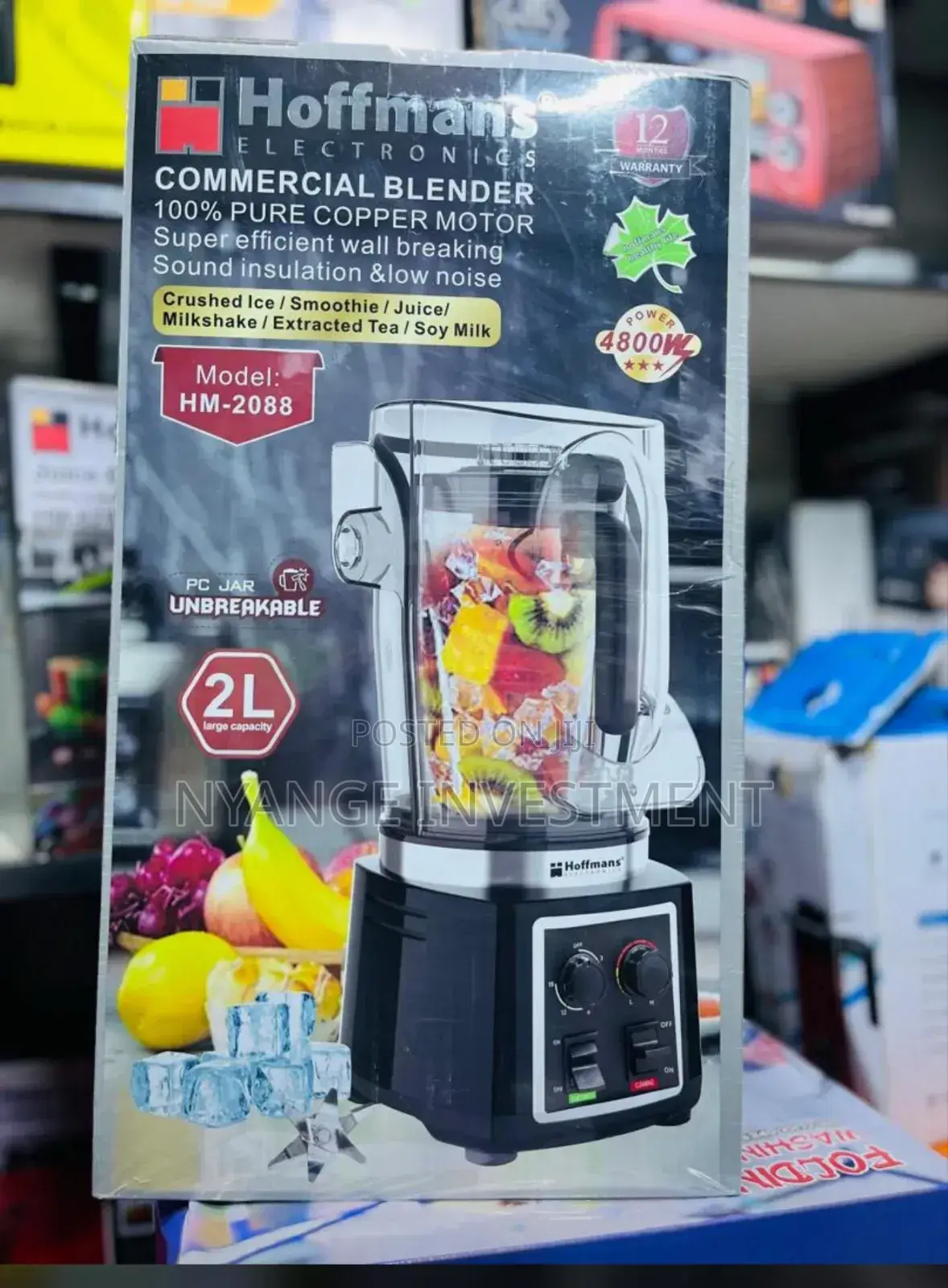 Commercial Blender . Hoffmann Commercial Blender
