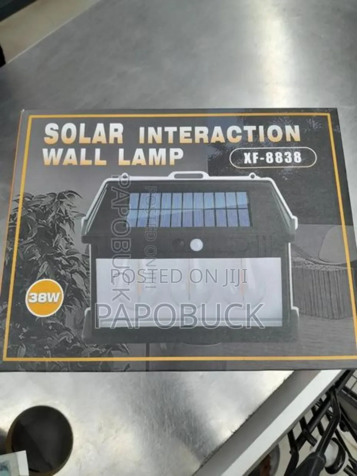 3 Bulbs Solar Interaction Wall Lamp