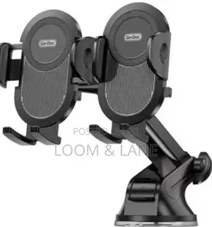 Go Des Gd-Hd207 Suction Cup Design Double Car Phone Holder