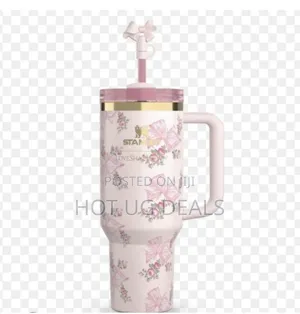 Stanley Love Shack Fancy Tumbler With Straw And Handle