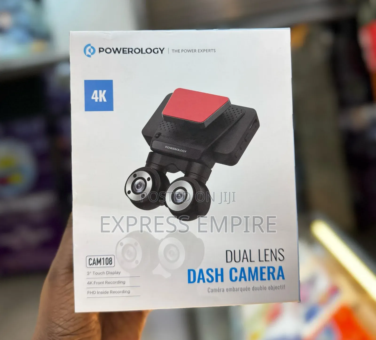 Powerology Dual Dash Camera