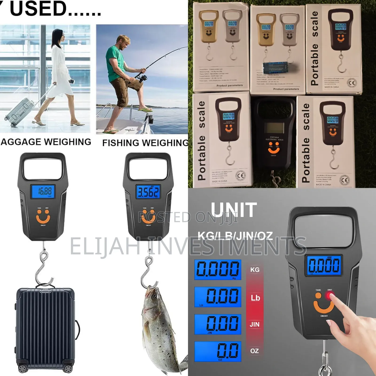 50kg Digital Portable Luggage Scale
