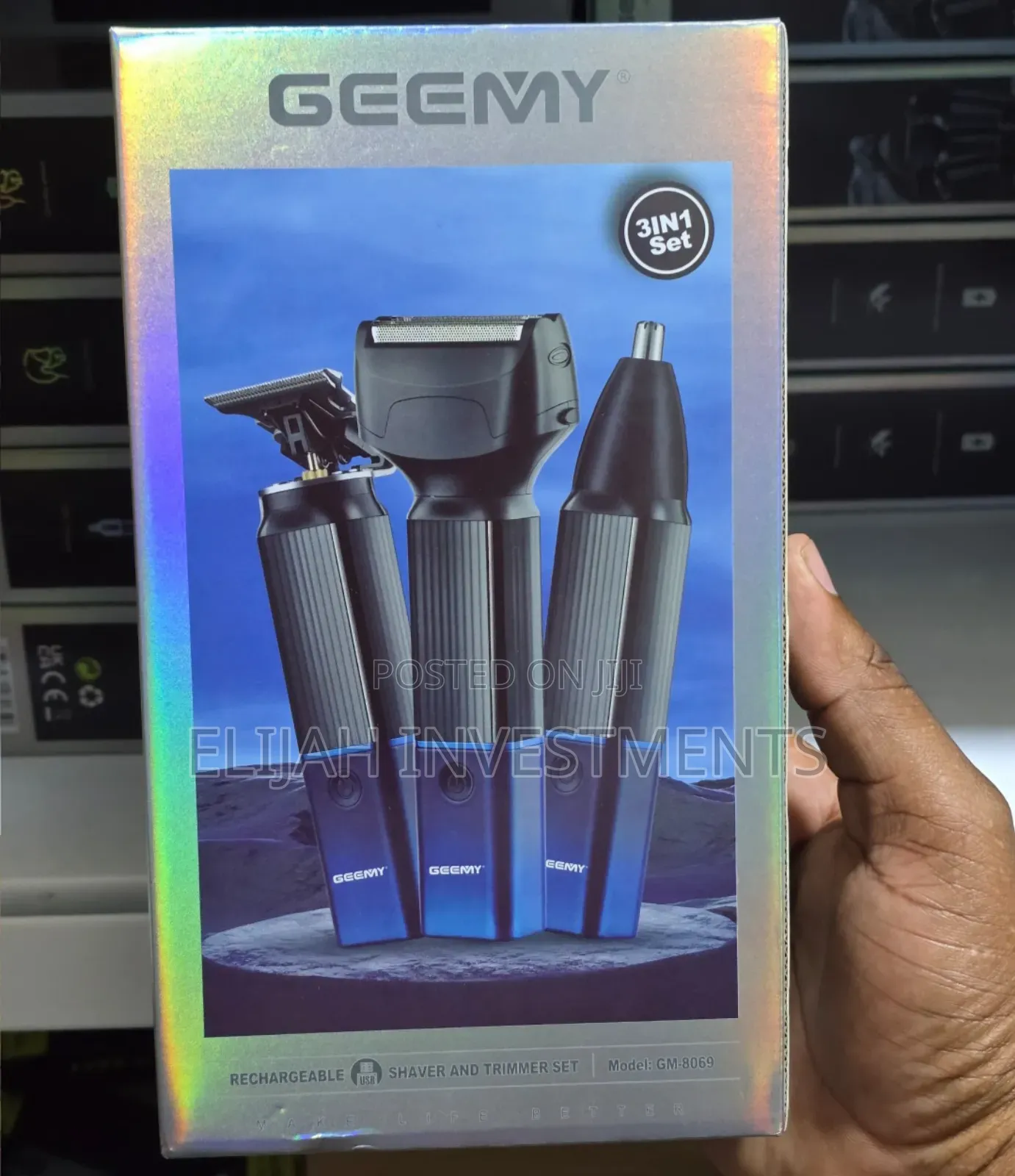 Geemy Hair Shaver Smoother and Nose Trimmer