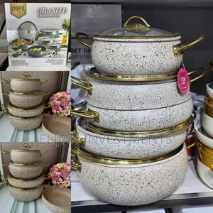 Osfě 9-Piece Granite Casserole Set