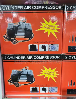 2 Cylinder Portable Air Compressor