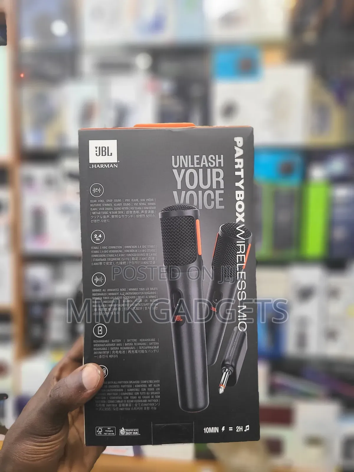 Party Box Wireless Microphone