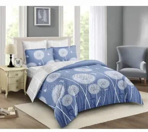 6x6 4pcs Duvet With 2 Pillowcases 1 Bedsheet - Multi Design