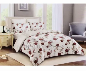 4 Pieces Duvets 5*6, 2 Pillowcases, 1 Bedsheet With Duvet