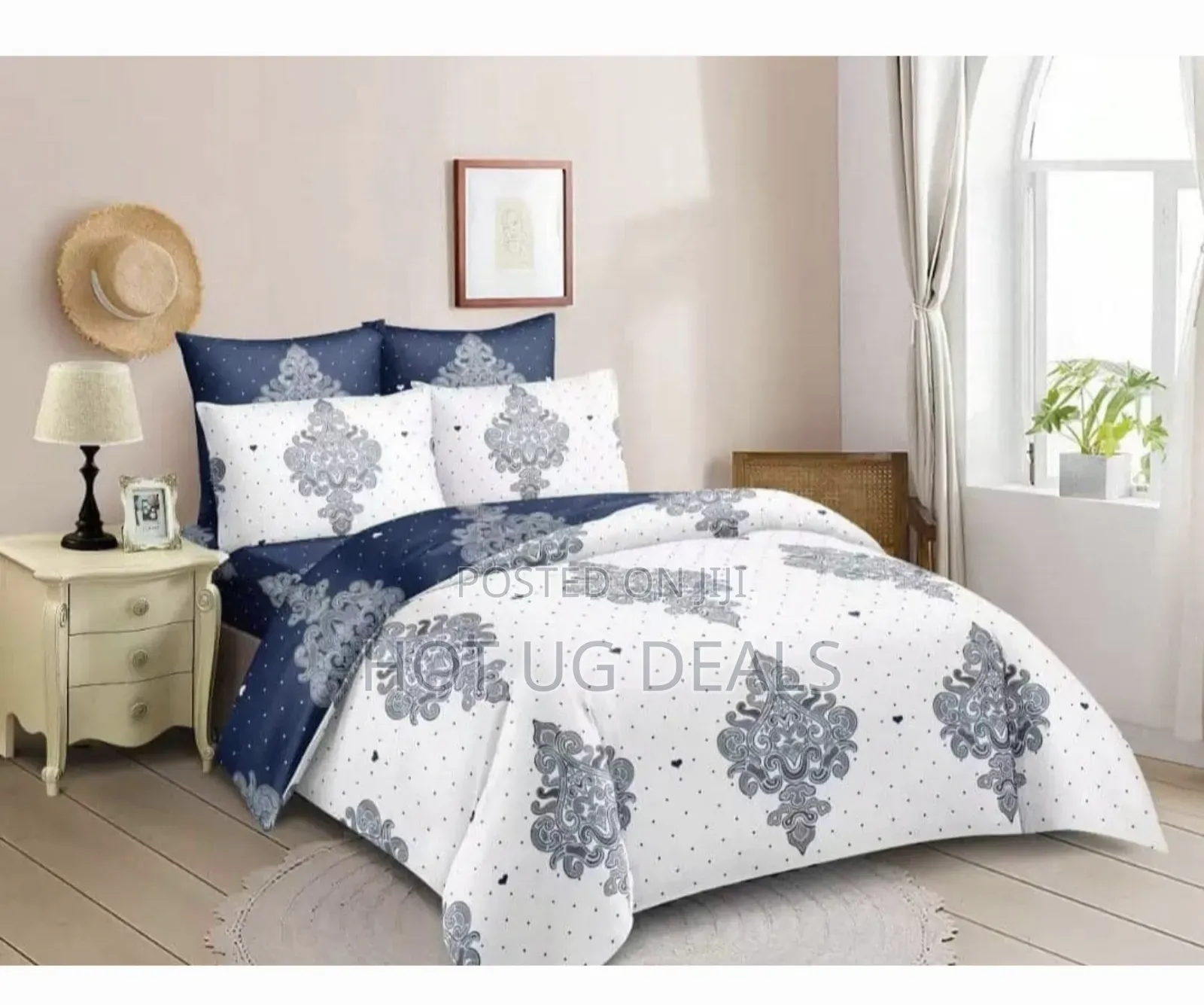 5x6 Duvet Set With 1 Bedsheet,  2 Pillowcases - Prints Vary