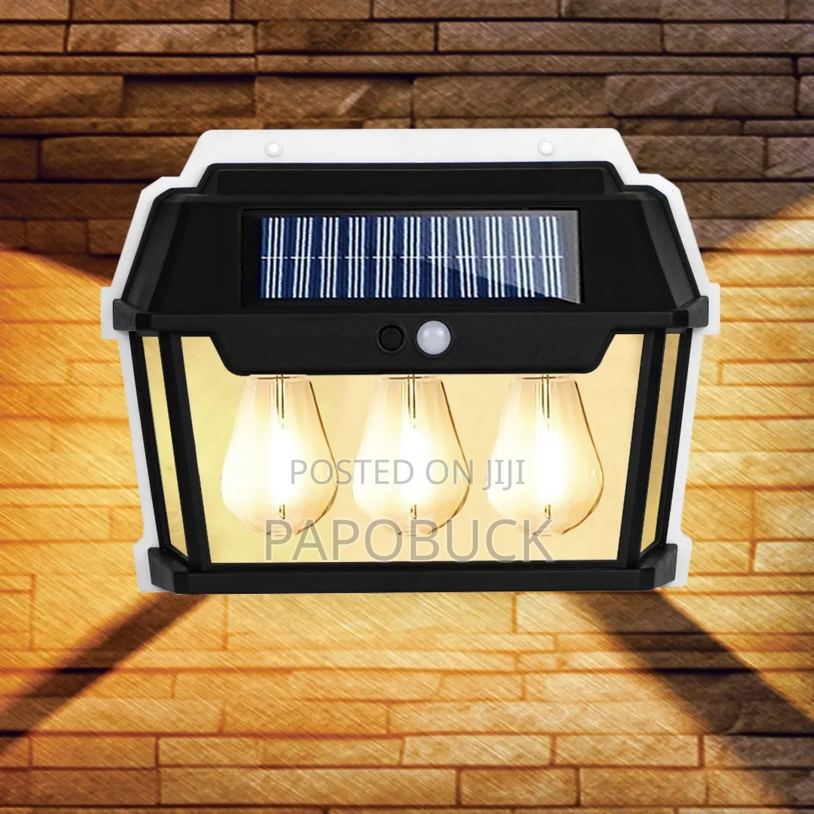 3 Bulbs Solar Interaction Wall Lamp