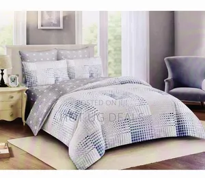 4 Pieces Duvets 5*6 ✓2 Pillowcases ✓1 Bedsheet With Duvet