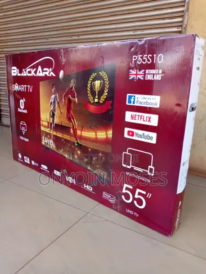 New 55" Black Ark Smart Android Frameless Digital Tv