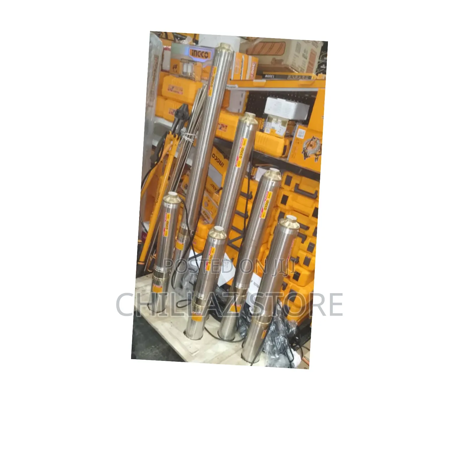 Ingco Submersible Water Pumps.
