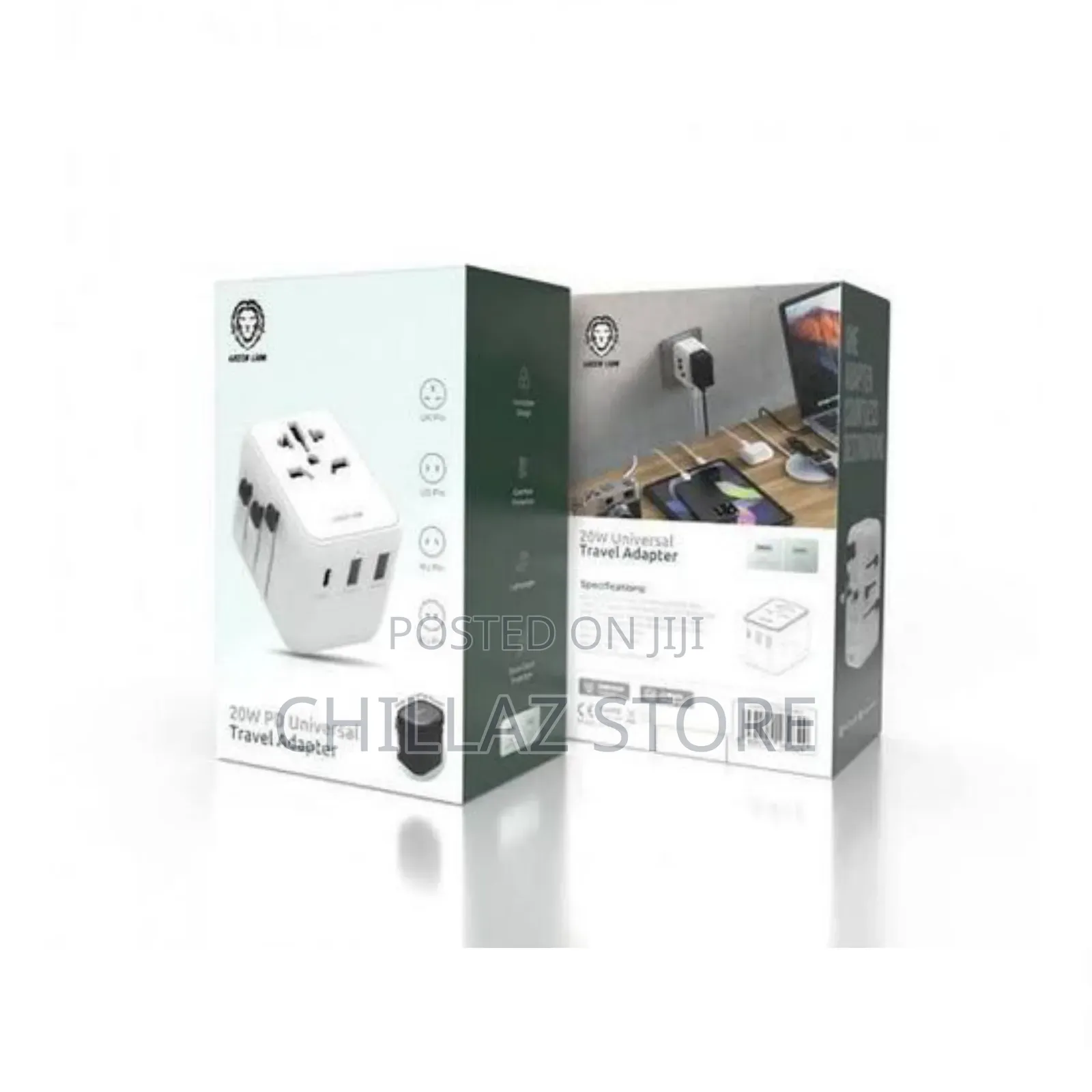 Green Lion 20w Travel Adapter.