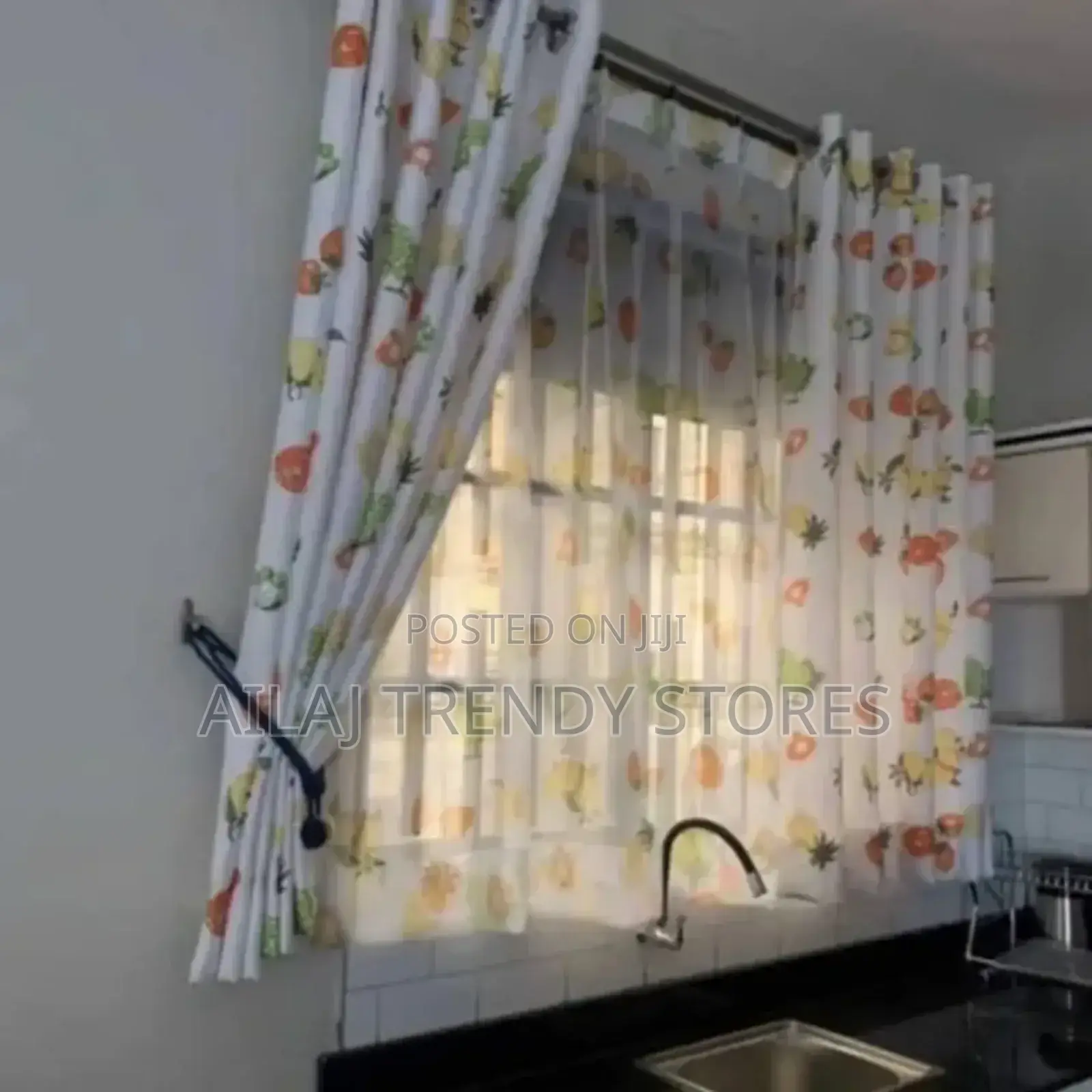 Fruits Design Kitchen Curtains Per Metre