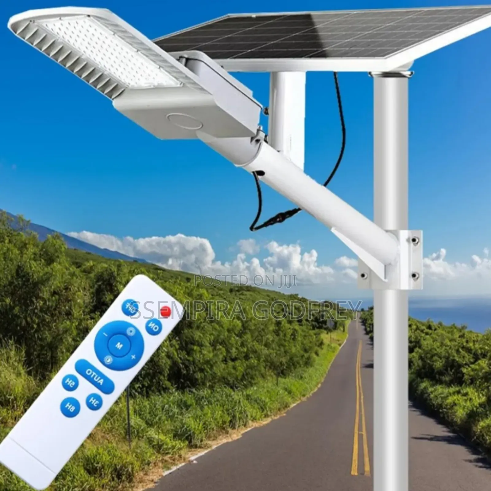 Flood Light 2.0 With Solar Panel 2000 Watts