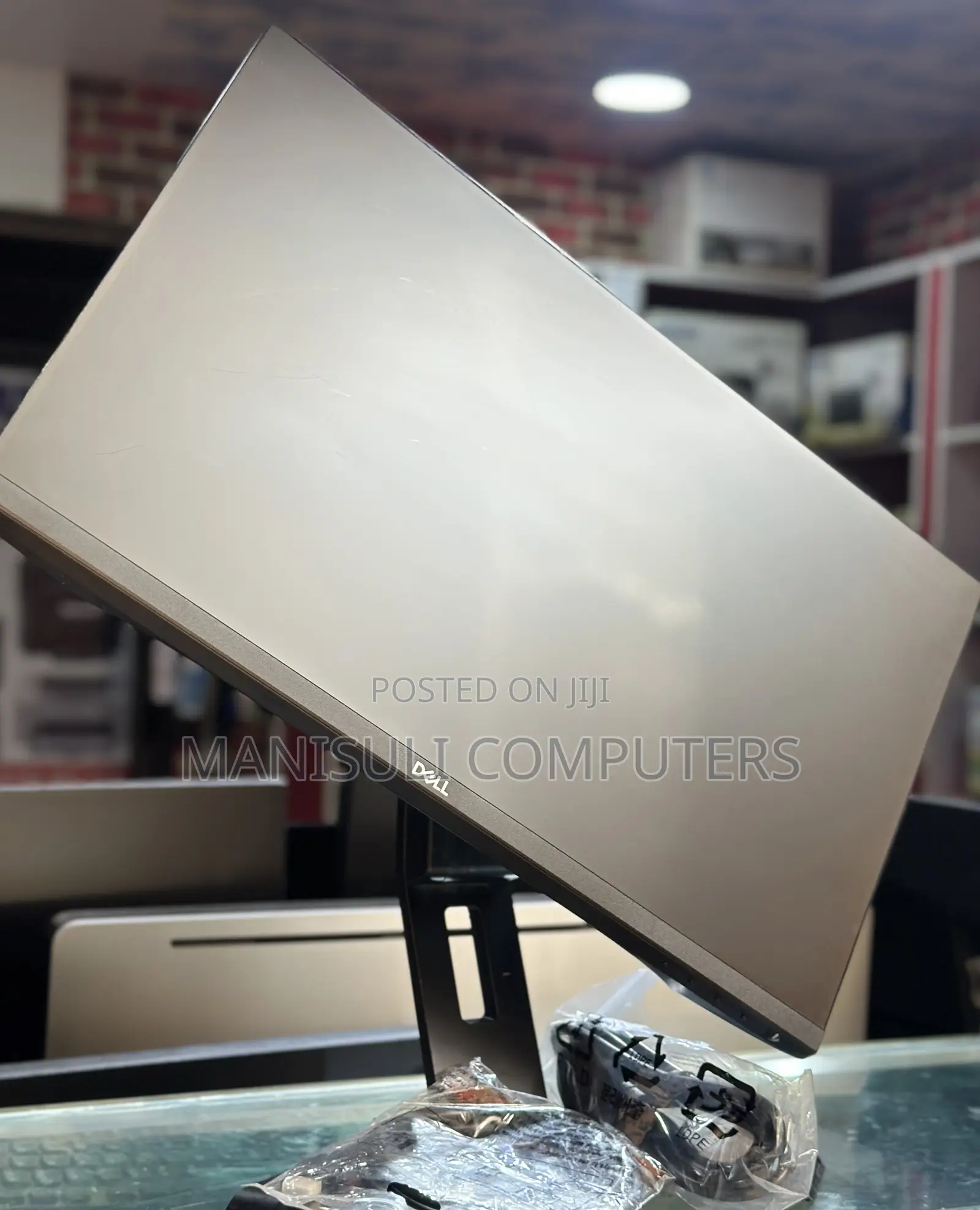 Ips Monitor Dell 24 Inch Free Hdmi Cable Vga Hdmi Dp Usb 3.0