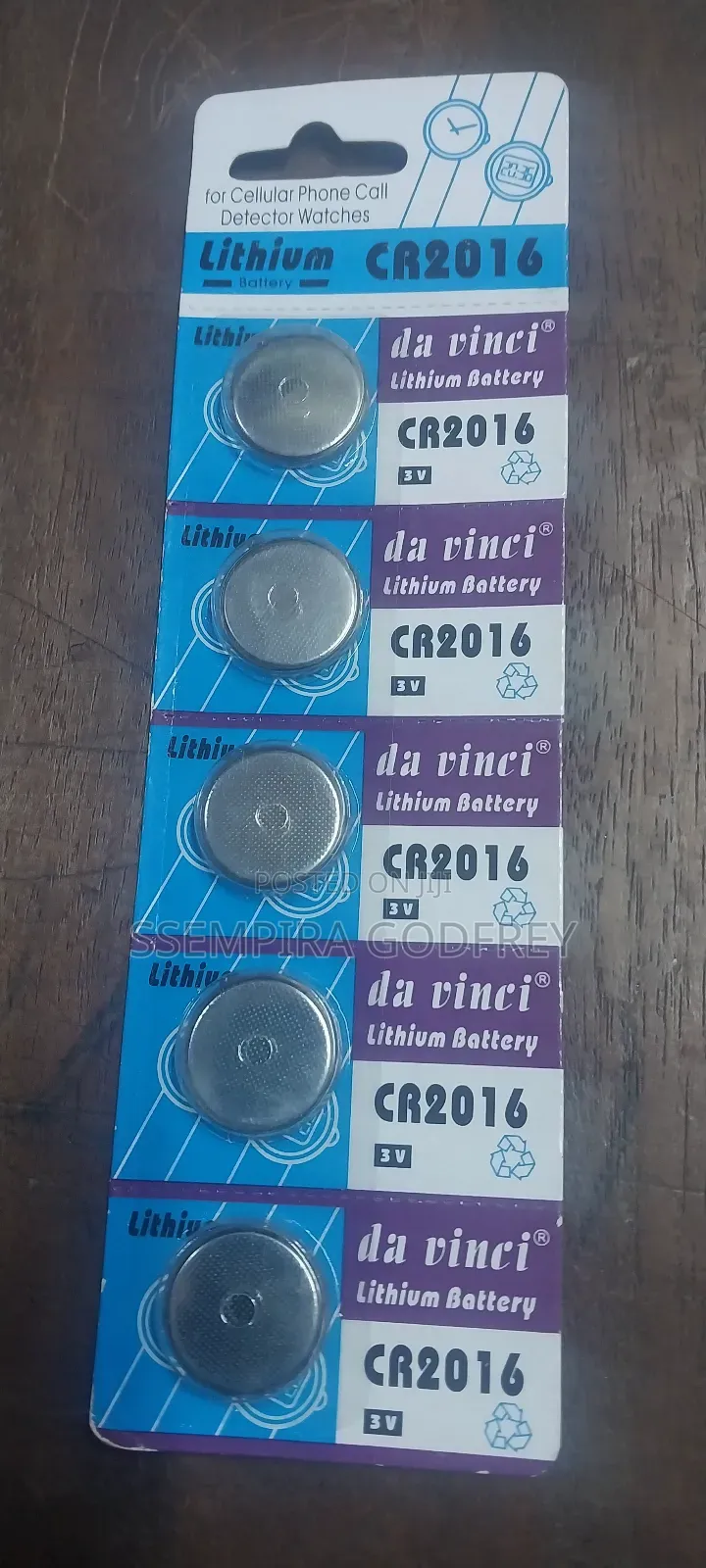2016 Dry Cells Lithium