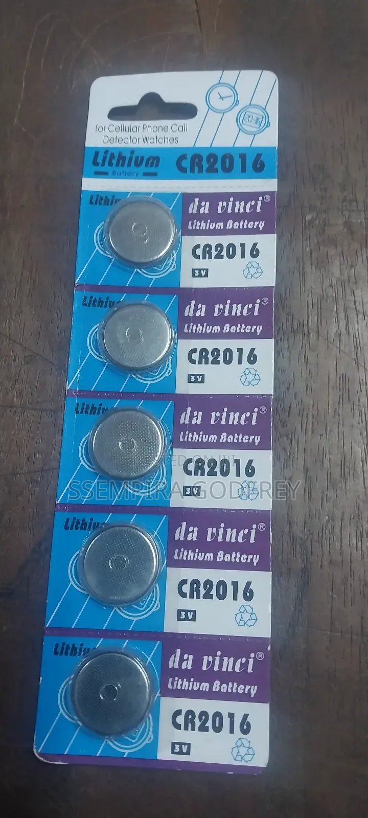 2016 Dry Cells Lithium