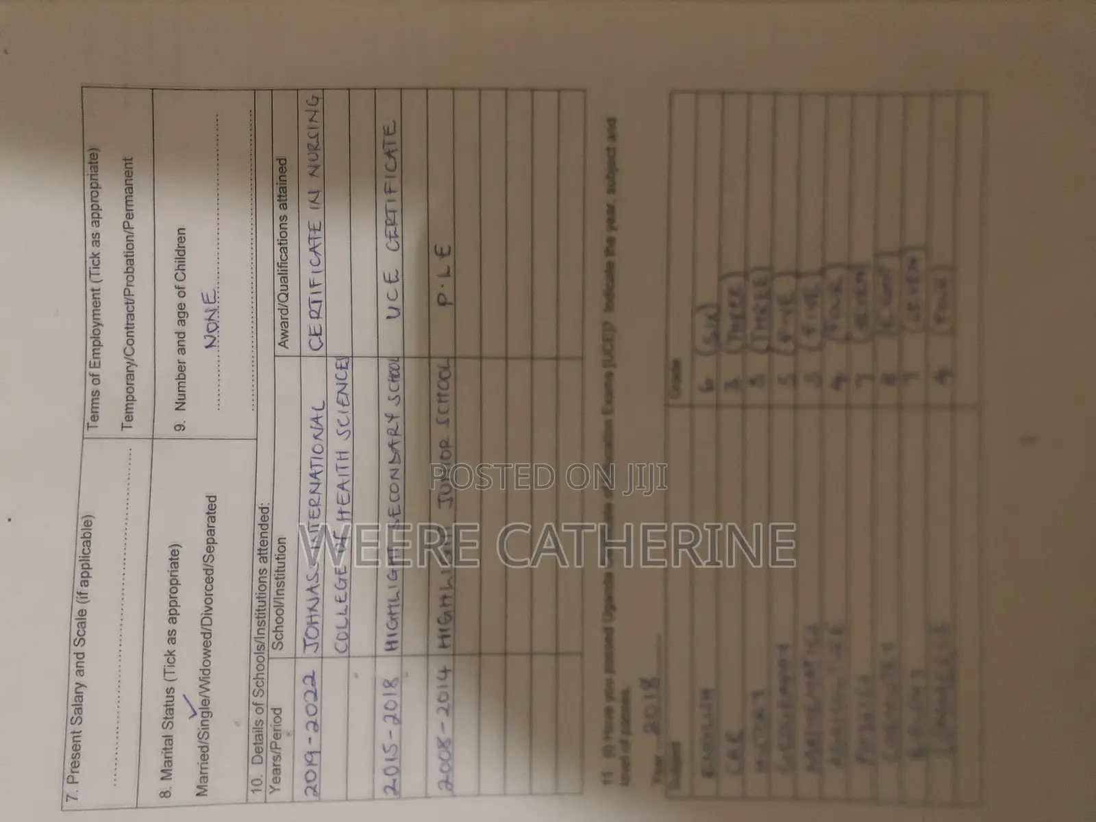 School Nurse to Work in Bombo