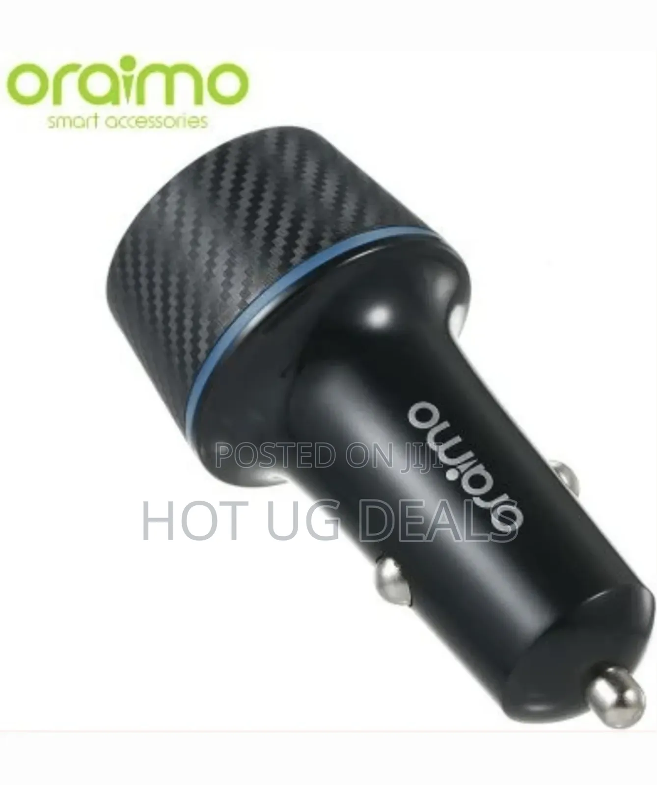 Oraimo Car Charger 2-in-1 Lightning & Micro Usb Cable