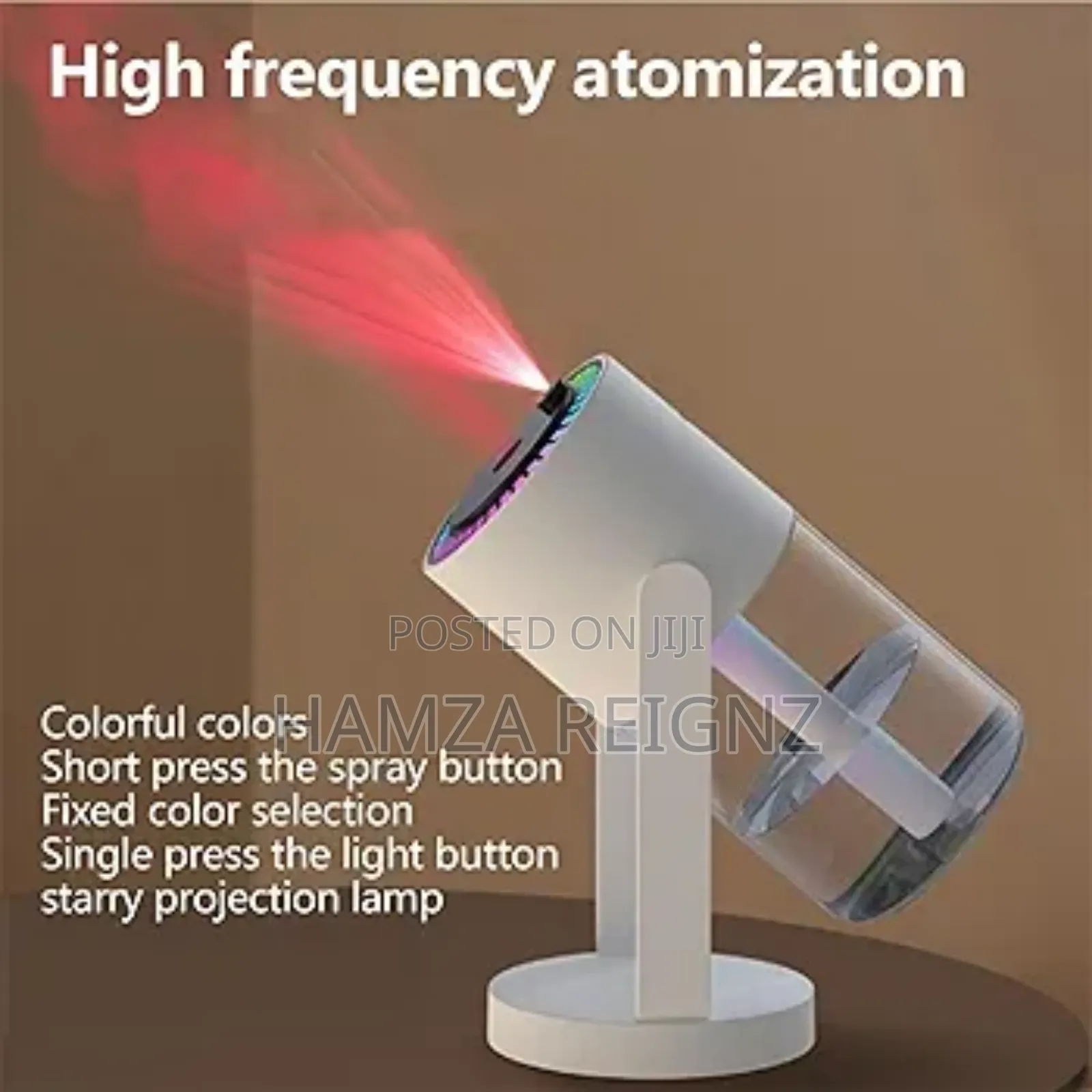 Night Light Diffuser | Portable Desk Humidifier