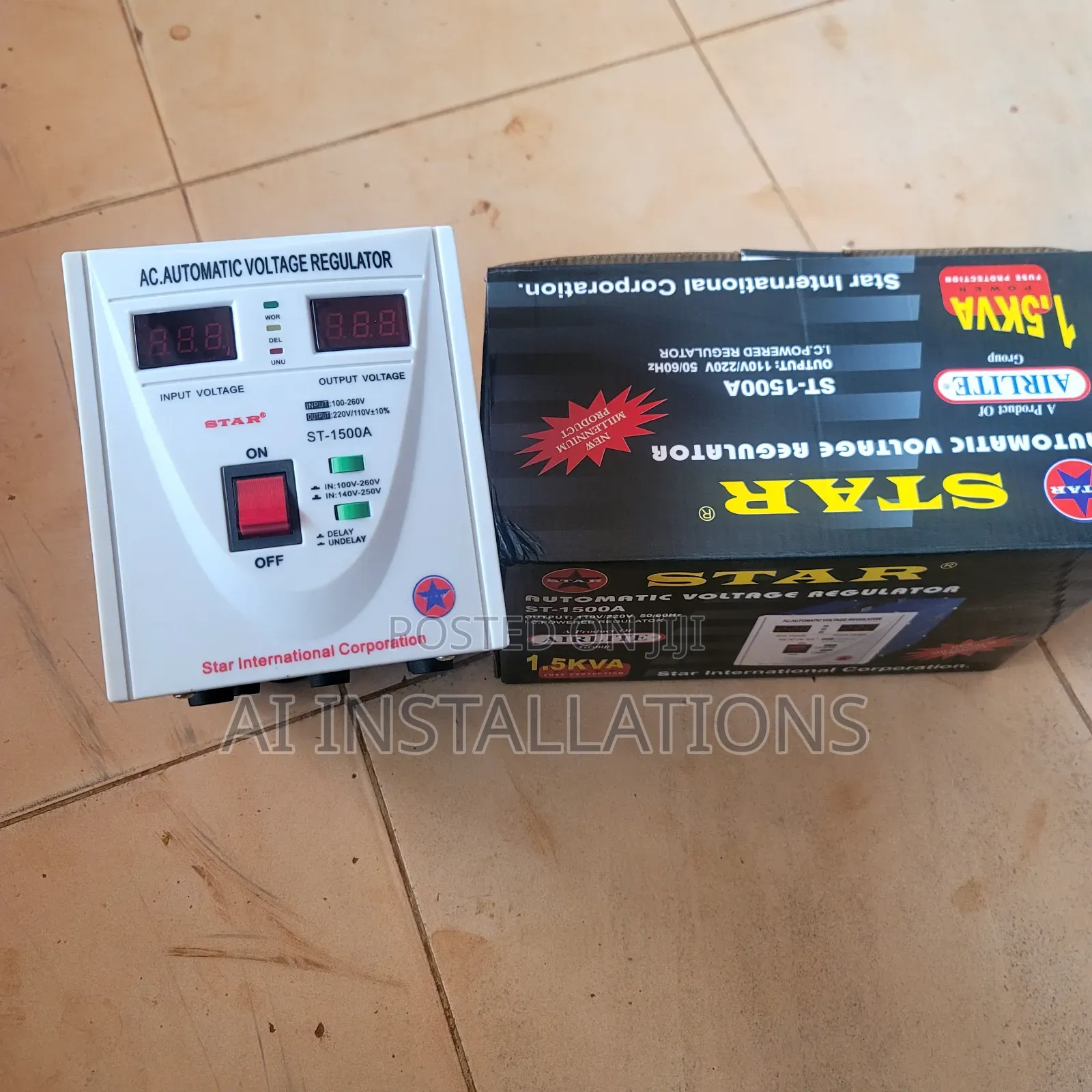 1.5kva Voltage Regulator Stabilizer