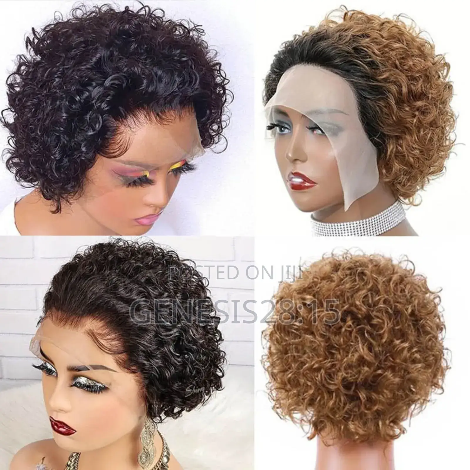 Curly Pixie Cut Wig