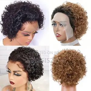 Curly Pixie Cut Wig