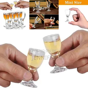 6pcs Small Cocktail Whisky Mini Shot Glasses