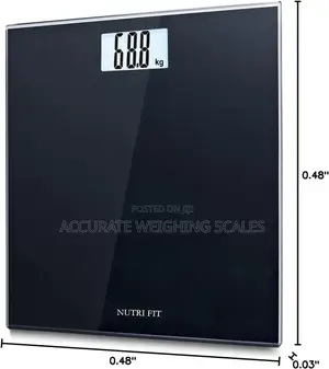 Photo - Application Weighing Digital Bathroom Scale